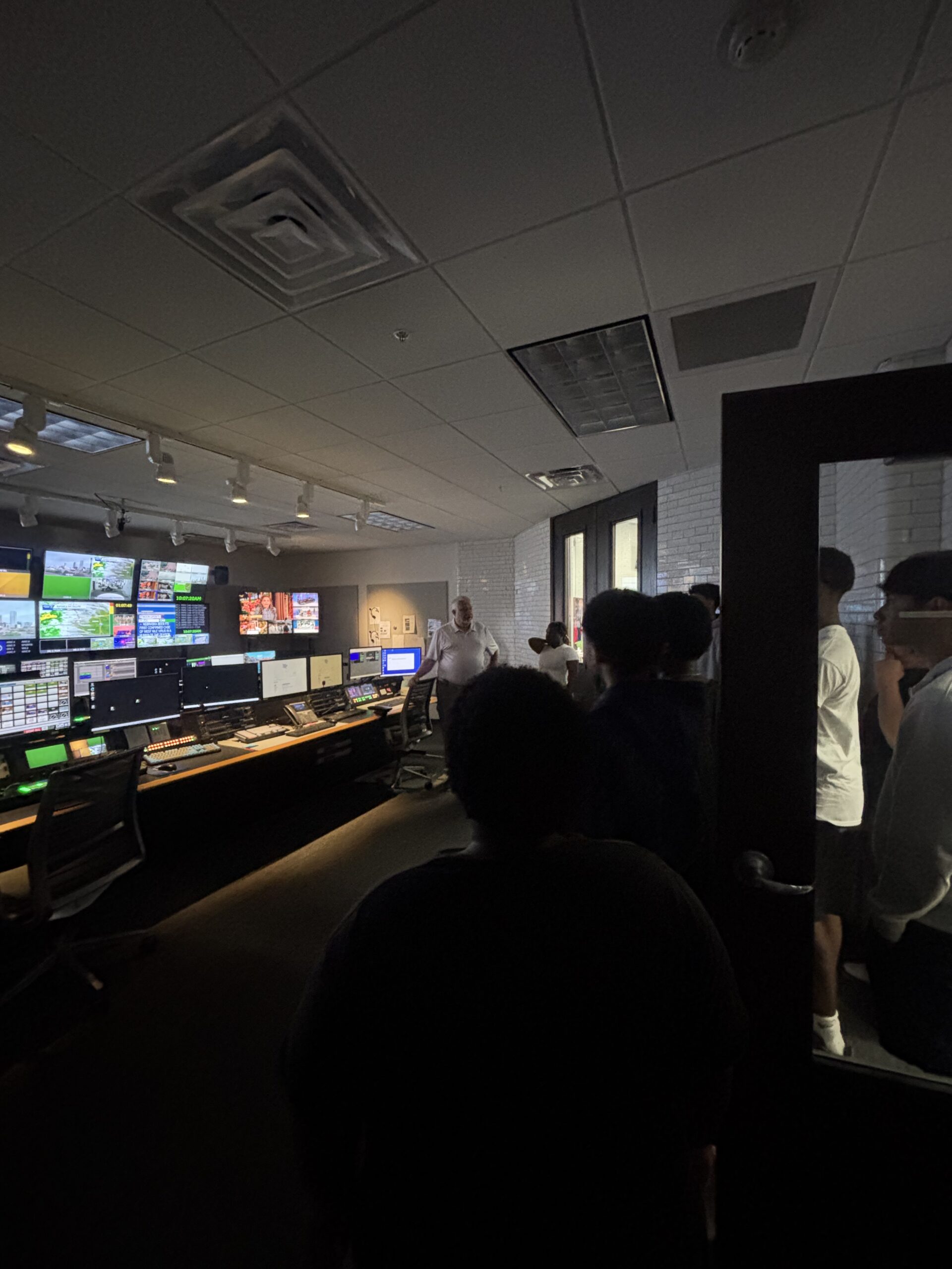 Step-Up Omaha participants visiting a professional workplace